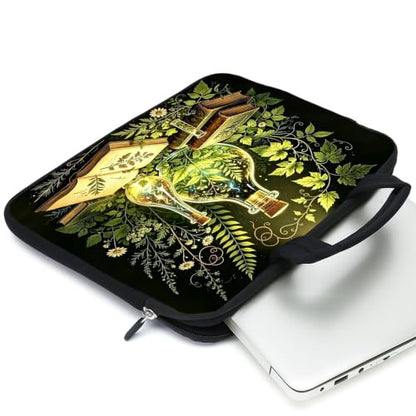15.6" Laptop Sleeve 14" 15" 15.4" Chromebook Case Ultrabook Case Notebook Sleeves PC Messenger Bag (XM-15ST-4) - color: XM-15ST-4