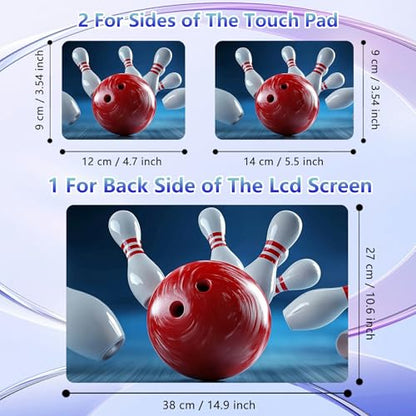 Laptop Skin Sticker Decal Cover,Bowling Ball | DIGTIALL Universal Laptop Skin Sticker, Waterproof Removable Notebook Decal Protector Cover for 12 13 14 15 Inch Laptops - color: Bowling Ball