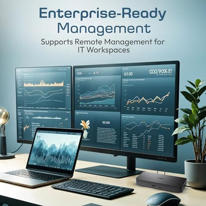 Dell Pro Dock WD25 USB-C Docking Station – 100W Power Delivery, Dual FHD or Single 4K Display Support, HDMI, DisplayPort, Ethernet – Boomph's Ultimate Performance Dock Solution for Your Workspace. - style: WD25