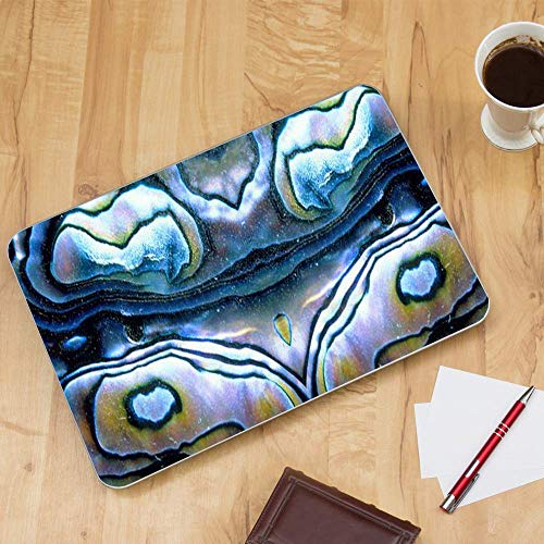 Custom Fit Made to Order Laptop Notebook Skin Vinyl Sticker Cover Decal Fits 13.3" 14" 15.6" 16" HP Lenovo Apple Mac Dell Compaq Acer|Abalone Aulon Sea Shells Pattern Crystal - color: Style 3