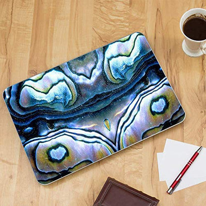 Custom Fit Made to Order Laptop Notebook Skin Vinyl Sticker Cover Decal Fits 13.3" 14" 15.6" 16" HP Lenovo Apple Mac Dell Compaq Acer|Abalone Aulon Sea Shells Pattern Crystal - color: Style 3