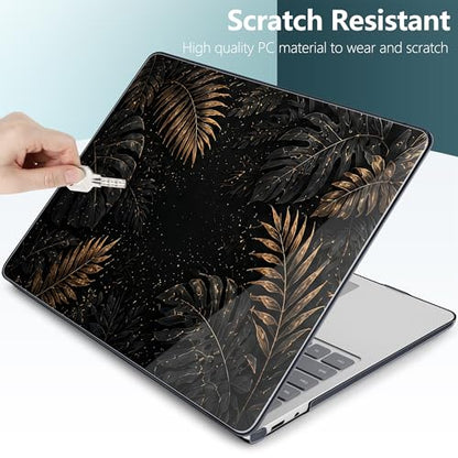 Batianda Luxury Tropic Leaf Case for Microsoft Surface Laptop 13 inch | Fits Surface Laptop 2025 13" Surface Laptop for Business 2026, Slim Hard Shell, Lightweight Protection, Precision Fit - color: Luxury Tropic Leaf