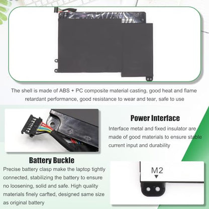 00HW020 53Wh Laptop Battery Replacement for Lenovo ThinkPad Yoga 460 20EL 20EM P40 Yoga 20GQ 20GR Yoga 14 20FY 20DM000VUS 20FY0002US S3 Yoga 14 Series Notebook SB10F46458 SB10F46459 00HW021 - style: Battery 00HW020