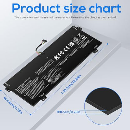 ASUNCELL L16M4PB1 L16L4PB1 L16C4PB1 Laptop Battery for Yoga 730-13IWL ideapad Yoga 720-13IKB 730-13IKB Series Notebook 5B10M52738 5B10M52739 5B10M52740 5B10Q38237 5B10Q38238 2ICP4/43/110-2 - color: L16C4PB1