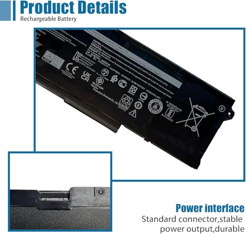 GRT01 Laptop Battery Replacement for Dell Latitude 5421 5431 5521 5531 Precision 3561 3470 3571 3581 3591 Mobile Workstation Alienware m17 R5 AMD Series 9JRV0 00P3TJ 0R05P0 05RGW 15.2V 64Wh 4000mAh - size: 9.25*3.54*0.28 inch GRT01