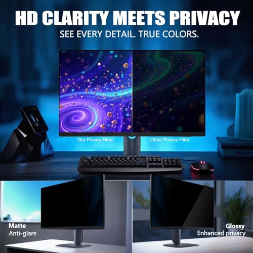 [2 Pack Magnetic Computer Privacy Screen (【2Pack】 27 Inch (Diagonal) - 16:9 Aspect Ratio) - size: 【2Pack】27 Inch (Diagonal) - 16:9 Aspect Ratio