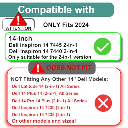 KEANBOLL (3 Pack) Designed for Dell Inspiron 14 7440/7445 2-in-1 Touchscreen Laptop Screen Protector (14 inch), Anti Glare and Anti Fingerprint (Matte) Shield