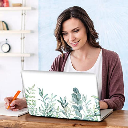 DINKY Laptop Skin Sticker Decal, 12" 13" 13.3" 14" 15" 15.4" 15.6 inch Laptop Universal Reusable Vinyl Skin Stickers Cover Art Decal Notebook PC Personalized Protector-Plants - color: Plants