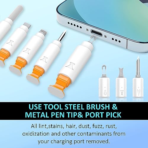 Ordilend Keyboard Cleaning Kit Laptop Cleaner +iPhone Cleaning Kit White