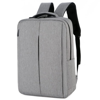 Travel Laptop Backpack Business Laptop Backpack with USB Charging Port (Gray) - color: 1 Year Ash