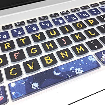 Keyboard Cover for Lenovo IdeaPad 320 330 330s 340s 520 720s 130 S145 L340 S340 15.6" 17.3"/ IdeaPad 3/Yoga C740 C940 15.6"/ ThinkBook 15/Lenovo-A12, Space Man - color: Space Man
