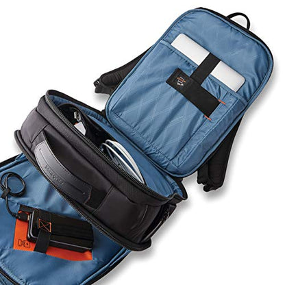 Samsonite Pro Slim Backpack, Shaded Grey/Black, One Size - color: Shaded Grey/Black