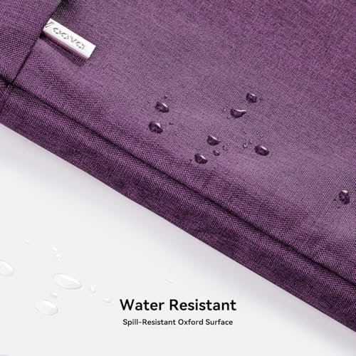 Voova 15.6-15 Inch Laptop Sleeve with Handle, MacBook Sleeve, Dark Purple | Splash-proof 15.6-inch laptop sleeve with handle and removable strap; fits notebooks and MacBook Pro for daily commute - color: Dark purple, size: 14-15.6In & 2019 New Macbook Pro