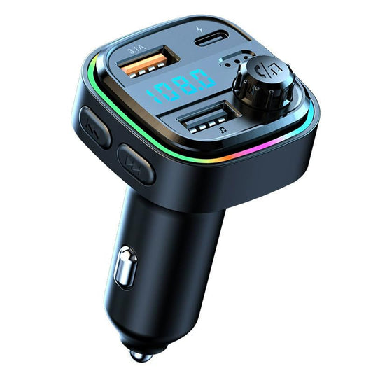 1pcs Car Accessories/Multi-Functional Car Charger/Compatible with All Vehicle Models/High Charging Efficiency, Black - color: Black