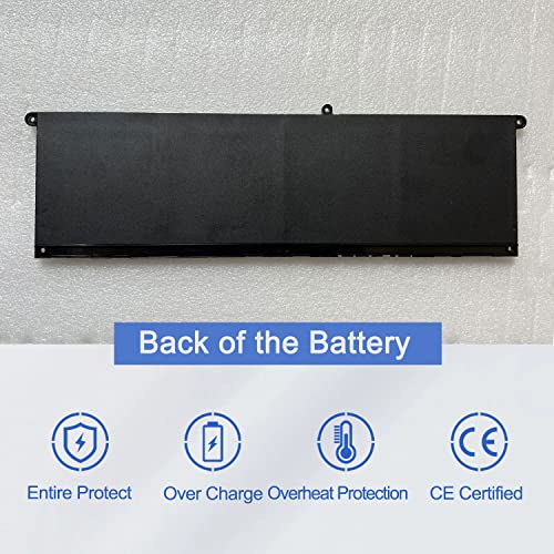 JOTACT V6W33 54Wh Laptop Battery Compatible with Dell Inspiron 5310 5415 3510 3511 3515 5410 5418 5510 5515 5518 Latitude 3320 3420 3520 Vostro 3510 3511 3515 5510 5410 Series Laptop TN70C G91J0 15V - size: 11.18*3.22*0.22inch V6W33