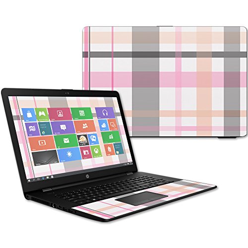MightySkins Skin Compatible with HP 17t Laptop 17.3" (2017) - Plaid | Protective, Durable, and Unique Vinyl Decal wrap Cover | Easy to Apply, Remove, and Change Styles | Made in The USA