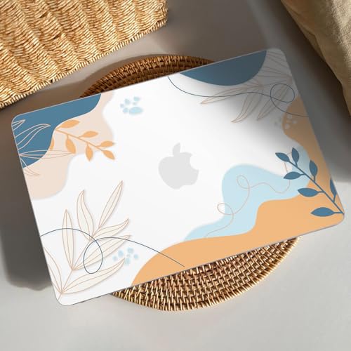 AKIT for MacBook Air 13 inch Case M5 M4 M3 M2 2026-2022, Dune | A3449 A3240 A3113 A2681, Aesthetic Pattern Hard Shell Laptop Case+Screen Protector+Keyboard Cover for MacBook Air 13.6 inch - color: Dune