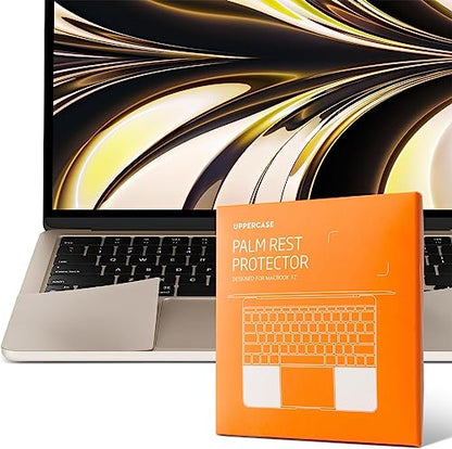 GhostShield Premium Palm Rest Protector Skin Cover Set, Scratches and Wear Protection, Compatible with MacBook Air 13" 2026 2025 2024 2022 with M5 M4 M3 M2, A3449 A3240 A3113 A2681, Starlight - color: Starlight