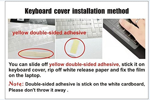 Laptop Ultra Thin Clear Transparent Tpu Keyboard Protector Cover for ASUS G74 G74SX G74SW G74S G75 G75VW G75VX 17.3-inch