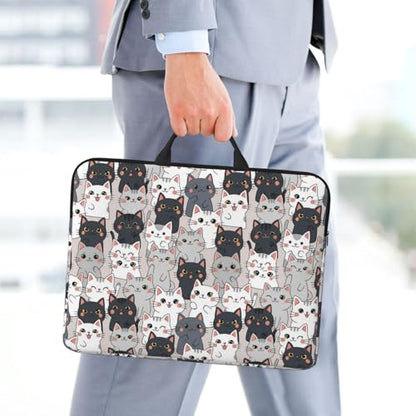 Laptop Case 14 Inch, Soft Shockproof Laptop Sleeve with Handle, Protective Bag - color: Pattern (671)