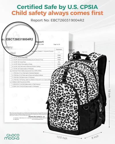 Choco Mocha Butterfly Backpack for Teen Girls, Travel School Backpack for Girls Middle School Large Bookbag 18 Inch, Purple - color: Butterfly-purple