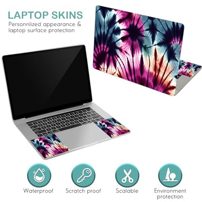 DINKY Laptop Skin Sticker Decal, 12" 13" 13.3" 14" 15" 15.4" 15.6 inch Laptop Universal Reusable Vinyl Skin Stickers Cover Art Decal Notebook PC Personalized Protector-Abstract Art - color: Abstrcat Plant