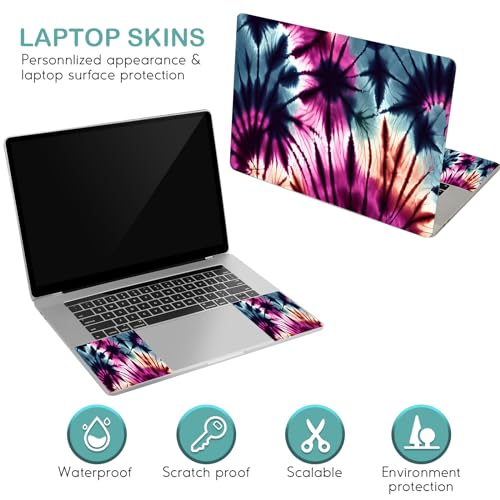 DINKY Laptop Skin Sticker Decal, 12" 13" 13.3" 14" 15" 15.4" 15.6 inch Laptop Universal Reusable Vinyl Skin Stickers Cover Art Decal Notebook PC Personalized Protector-Abstract Art - color: Abstrcat Plant