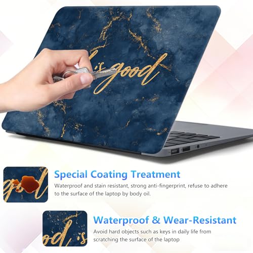 Laptop Skin Sticker Decal 15-15.6 Inch with Cute Mouse Pad, Universal Reusable Vinyl Sticker for 12.1 13 13.3 14 15.4 Inch Netbook and Notebook PC, God is Good - color: God Is Good