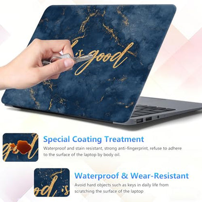Laptop Skin Sticker Decal 15-15.6 Inch with Cute Mouse Pad, Universal Reusable Vinyl Sticker for 12.1 13 13.3 14 15.4 Inch Netbook and Notebook PC, God is Good - color: God Is Good
