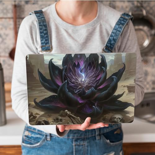Universal Laptop Skin Sticker with 2 Wrist Pad Skins, Waterproof Scratch Resistant Vinyl Laptop Cover Decal, Cut to Fit for 11–15.6 Inch MacBook HP Dell Lenovo, Dark Lotus - color: Dark Lotus