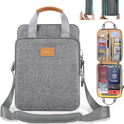 ZINZ Laptop Case 12.9 13 Shoulder Bag, Expandable Handbag with Valuables Compartment Compatible with MacBook Air/Pro/Neo 13" M5/M4/M3/M2/M1, iPad 12.9/13/11, Water-Resistant & Shockproof,D01G01 - color: D01g01, size: 13"