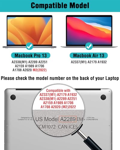 F FORITO Magnetic Anti Blue Light Screen Protector Compatible with MacBook Air 13 inch (2018, 2019, 2020, 2021, M1), Bubble-Free Install, Removable & Reusable Anti Glare Matte Laptop Screen Shield - size: for MacBook Air 13"(2018-2021, M1)