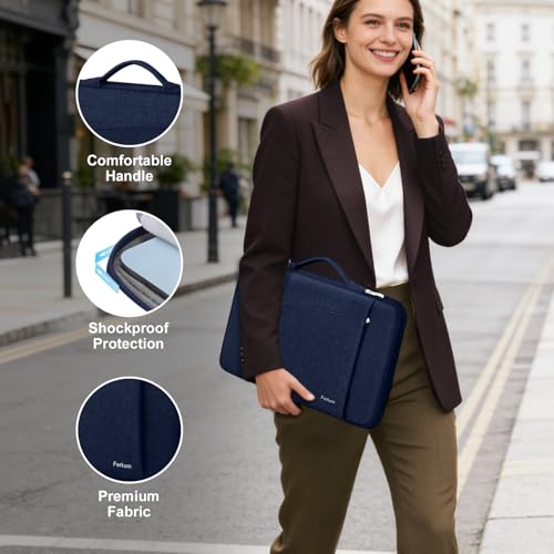 Ferkurn Laptop Case Sleeve for Men Women Chromebook Case Compatible with MacBook Air/Pro Lenovo Surface HP Dell ASUS Acer, 13.3 inch, Blue - color: Blue, size: 13.3 inch