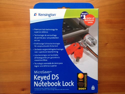 Kensington 64343 MicroSaver DS Keyed Notebook Computer Lock