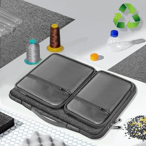 360 Protective Laptop Case 15" 15.6" 16" Sleeve, Water-Resistant Handbag with Straps Compatible with 16" MacBook Neo, MacBook Pro Air 16"/15", XPS 16" and Most 15" 15.6" 16" Notebooks,G01Y03 - color: G01y03, size: 15"-16"