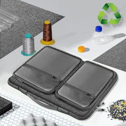 360 Protective Laptop Case 15" 15.6" 16" Sleeve, Water-Resistant Handbag with Straps Compatible with 16" MacBook Neo, MacBook Pro Air 16"/15", XPS 16" and Most 15" 15.6" 16" Notebooks,G01Y03 - color: G01y03, size: 15"-16"