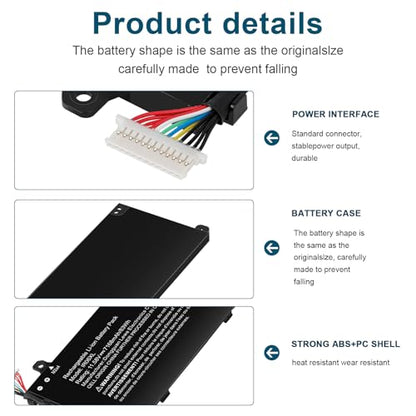 Futurebatt IR06XL M02029-005 Laptop Battery Replacement for HP ZBook Power G7 G8 G9 G10 Mobile Workstation ZBook Power G10 A Mobile Workstation Series IR06083XL M02029-005 TPN-DB0C M01523-2C2 - size: IR06XL 14.1 4.4 0.7 in
