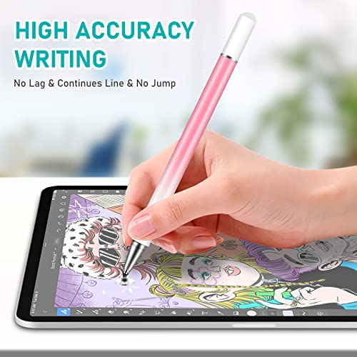 Stylus Pens for Touch Screens, 3 Pack Disc Universal Stylus Pen for iPad pro/Mini/Air/iPhone/Android/Microsoft Tablets and All Capacitive Touch Screens - color: Multicolour