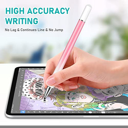 Stylus Pens for Touch Screens, 3 Pack Disc Universal Stylus Pen for iPad pro/Mini/Air/iPhone/Android/Microsoft Tablets and All Capacitive Touch Screens - color: Multicolour