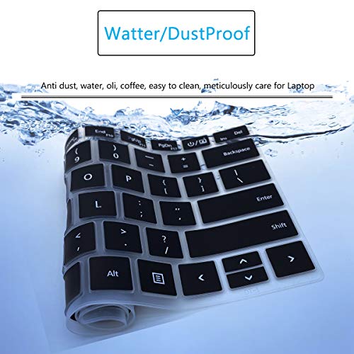 Keyboard Cover for Microsoft Surface Book 3/Surface Book 2 13.5" 15", Surface Laptop 5/4 /3 13.5" 15", Surface Laptop Protective Cover Skin -Black - color: Black
