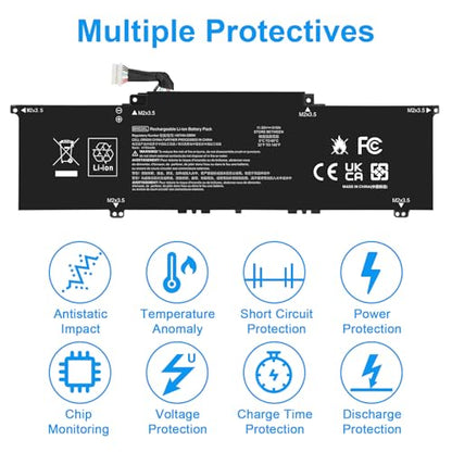 Fancy Buying BN03XL L77034-005 Battery for 2020 HP Envy X360 15M-EE 15M-ES 15-ES 13-BA 13-AY 13-ay0xx 15m-ee0xxx HSTNN-DB9N HSTNN-OB1O L73965-271 L76965-271 L76985-271 L76965-2C1 L76965-AC1 - size: 10.9*3*0.24inch