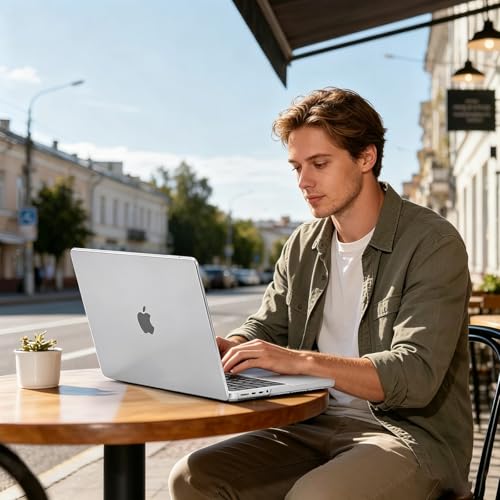 BlueSwan Matte Case for MacBook Pro 16-inch M5-M1 Pro/Max 2026-2021 | 100% Color Match, Anti Fingerprint & Scratch, Grippy Finish, Protective Hard Shell, Easy Snap-On - color: Matte Clear