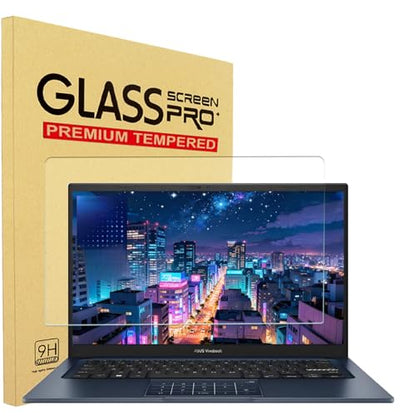 YINOVEEN 14 inch Tempered Glass Screen Protector for ASUS Vivobook 14 M1407 KA X1407 QA,Vivobook 14 Q423/M1405/M1402/M5406 S5406,14X K3405VC/VF/VA,Go 14 E1404F,S 14 TP3402/TN3402 16:10 Laptop