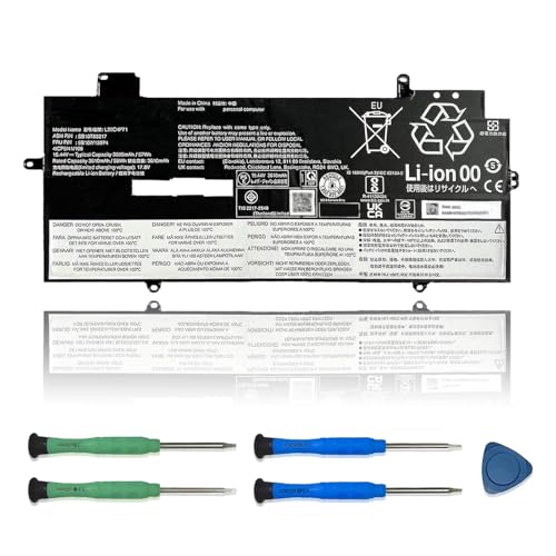 L20C4P71 SB10T83217 5B10W13974 Laptop Battery replacement for Lenovo ThinkPad X1 Carbon 9th Gen 10th Gen X1 Yoga 6th 7th Gen 2021 Series L20M4P71 L20D4P71 L20L4P71 SB10T83216 5B10W13973 5B10W13975 - size: 9.25*3.94*0.19 inch L20C4P71