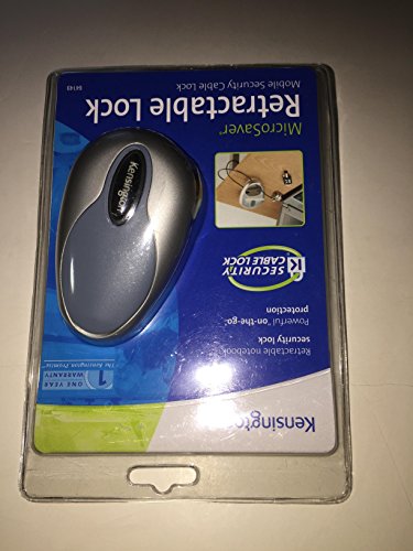 Kensington Microsaver Retractable Portable Notebook Lock & Cable/Security Device for Mac or PC - 64149