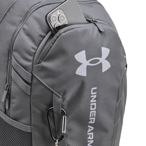 Under Armour Unisex Hustle 6.0 Backpack, Castlerock/Steel - color: (025) Castlerock / / Steel, size: One Size