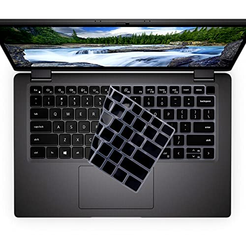 Keyboard Cover Skin for Dell Latitude 14" 7450 7440 7430 7420 7410 /Dell Latitude 5420 5430 5431 5440 5450/Dell Latitude 9420 9430 9440,15.6" Dell Latitude 7520 9510 9520 Keyboard Skin (Black) - color: Black