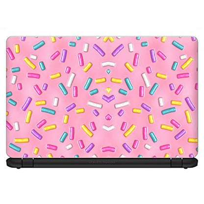 It's A Skin 15.6 inch Laptop Notebook Skin Vinyl Sticker Cover Decal Universal fit for 15.6" (May Require Trimming) HP Lenovo Apple Mac Dell Compaq Asus Acer/Sprinkles Cupcakes ice Cream