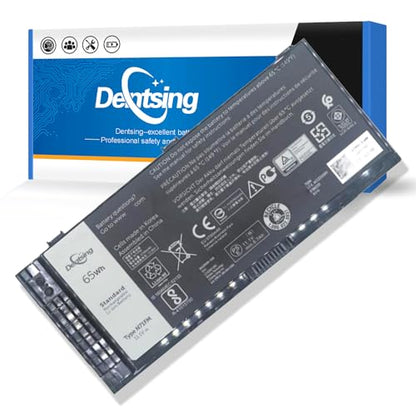 N71FM Battery Compatible with Dell Precision M4600 M4700 M4800 M6600 M6700 M6800 Series Notebook PG6RC FJJ4W T3NT1 11.1V 65Wh/5700mAh 6-Cell - size: 8.23*3.23*0.91 inch N71FM