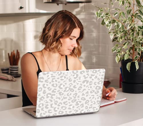 Funut for MacBook Air 13 inch Case 2022 2021 2020 2019 2018 Release M1 A2337 A2179 A1932 with Touch ID, M1 MacBook Air 13.3 Case Plastic Hard Shell Protective Cover & Keyboard Cover, Leopard Print - color: #Leopard Print, size: Mac Air 13" 2018-2022(A1932